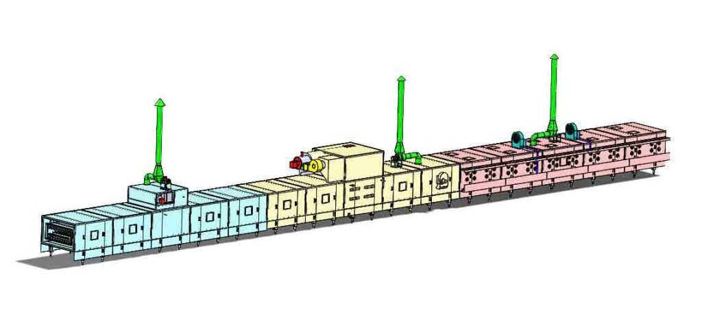 Hybrid biscuit oven for efficient and uniform baking