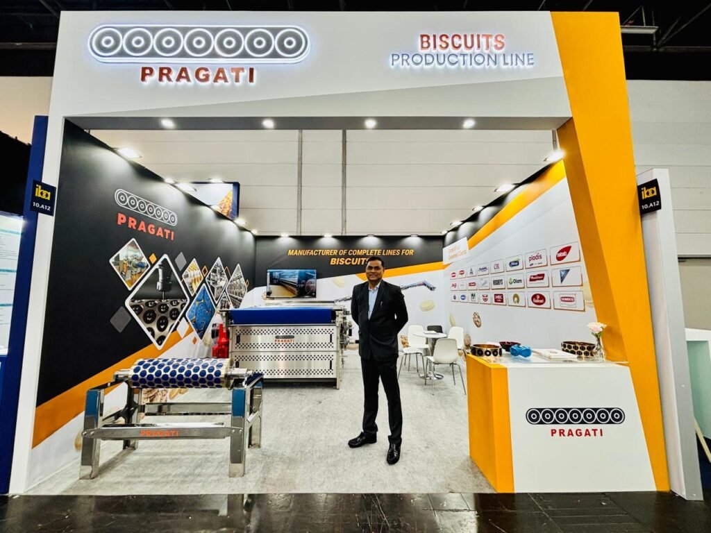 Pragati Machinery and Engineering Pvt Ltd at industry exhibition