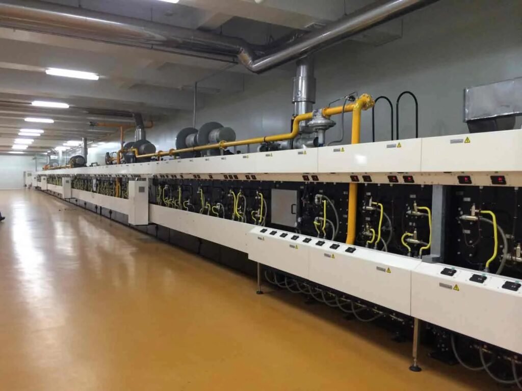 gas fired oven for biscuit manufacturing plant